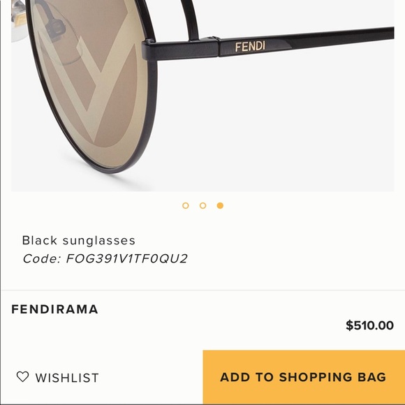 Fendi Sunglasses FF0343S - Picture 10 of 11